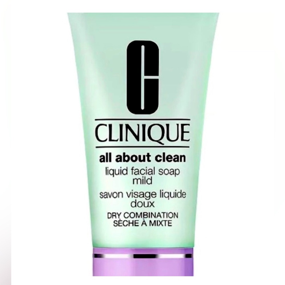 Clinique All About Clean Liquid Facial Soap - Mild - Great for Dry or Combo Skin